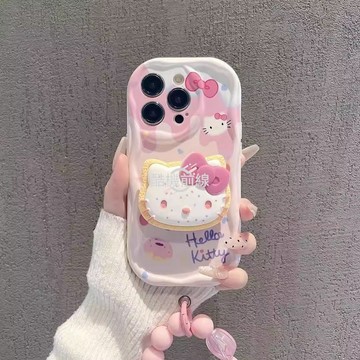 kt貓適用蘋果17/16/15promax手機殼新品女款iPhone13創意11/12pro凱蒂貓16plus保護殼