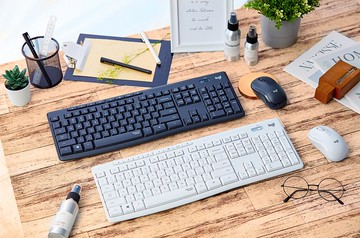 羅技 MK295 無線靜音鍵盤滑鼠組