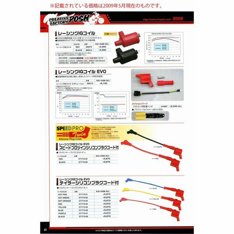 Cf Posh Cf ポッシュ Cf Posh レーシングigコイルエボリューション テイラーシリコンプラグコード付 通販 Lineポイント最大0 5 Get Lineショッピング