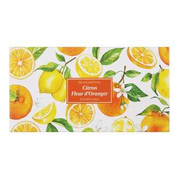 ESPRIT PROVENCE 奢華植物皂禮盒 檸檬 100g + 橙花 100g  200g  1盒