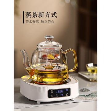 諾潔仕迷你茶爐多功能電陶爐家用玻璃養生煮茶壺電熱燒水煮茶爐
