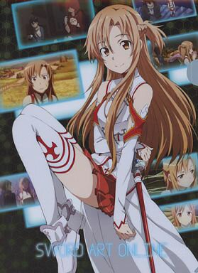 B.亞絲娜A4文件夾刀劍神域