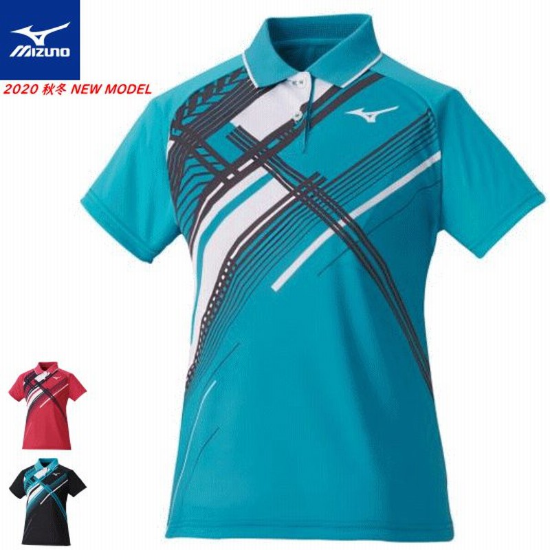 MIZUNO ミズノ バドミントン ウェア ゲームシャツ 半袖ポロシャツ ユニホーム レディース 女性用 62JA0702 【1枚までメール便OK】  通販 LINEポイント最大0.5%GET | LINEショッピング