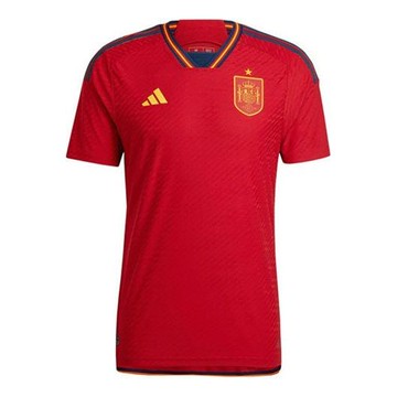 adidas Spain 2022-2023 World Cup Home Authenic Jersey
