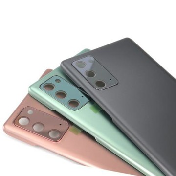適用三星Note20電池后蓋 原裝N20后殼 塑膠電蓋+鏡框 N9810外殼蓋