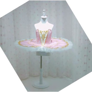 兒童芭蕾舞演出服天鵝湖女童專業小天鵝TUTU裙亮片吊帶紗舞蹈