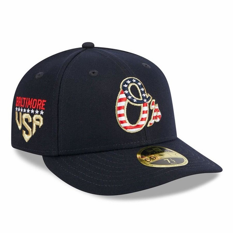 お得な情報満載 MLB オリオールズ キャップ 2023 独立記念日 4th of July 記念グッズ