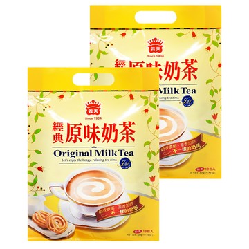 義美 經典原味奶茶  18g  18包  2袋