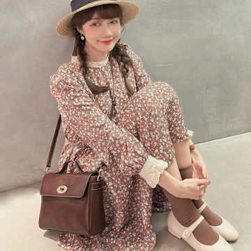 FOCUS經典復古轉釦小方包/手提/斜背/側肩包(FTE7225)