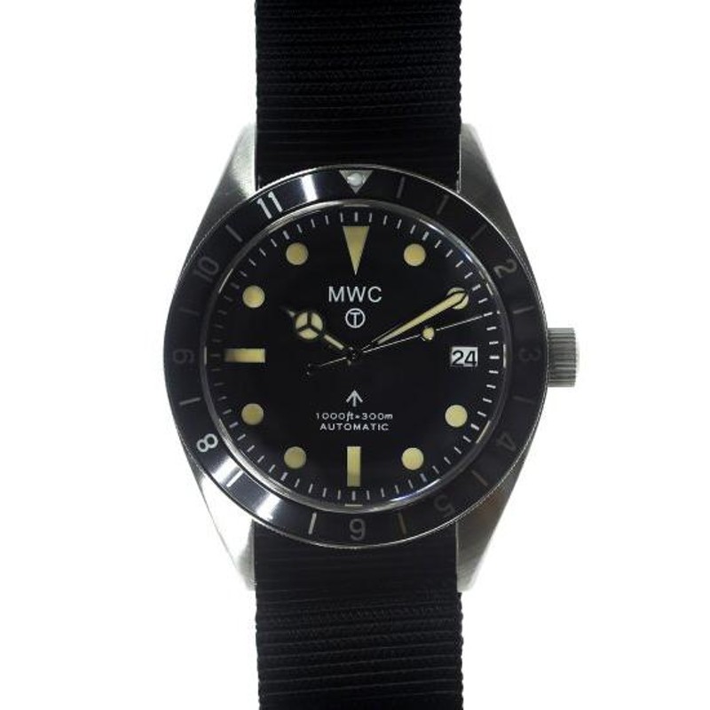 ミリタリーウォッチ MWC時計 300m 1960s 39mm 自動巻き NH35A SEIKO ダイバーズ サブマリーナ サファイア風防  レトロペイント ミリタリーウォッチカンパニー | LINEブランドカタログ