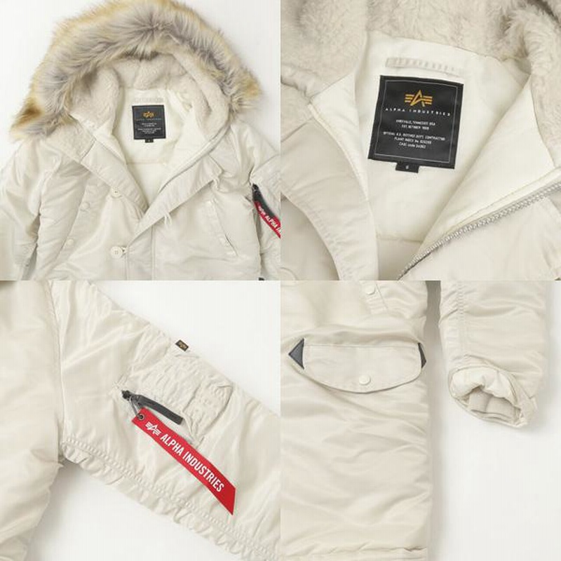 Alpha Industries ALPHA アルファ レディース N-3B ミリタリー