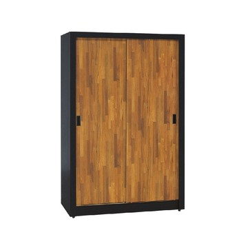 【本木】烏索普 4x7尺推門衣櫥 集層木