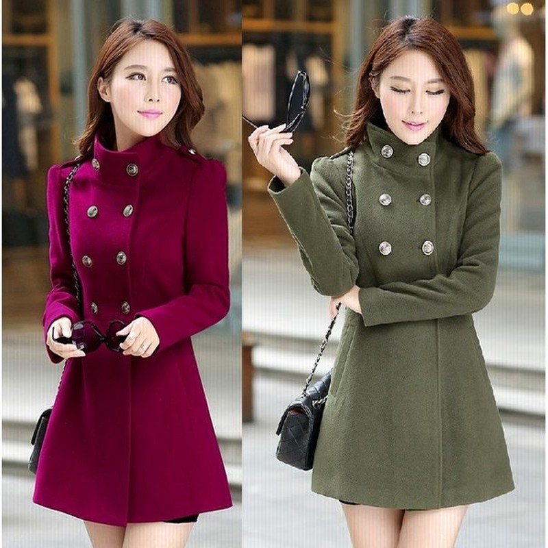 レディース ピーコート 立ち襟 ダッフルコート 無地 ダブルブレスト チェスターコート トレンチコート 秋冬新作 女性用 代30代40代 Ol通勤 4色 通販 Lineポイント最大0 5 Get Lineショッピング