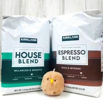 COSTCO 好市多 科克蘭 咖啡豆 精選 中焙 義式 深焙 HOUSE ESPRESSO KS咖啡豆 1.13公斤
