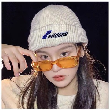 針織帽子保暖百搭時尚毛線帽女顯臉潮流韓版潮牌冷帽秋冬新款【倪醬】