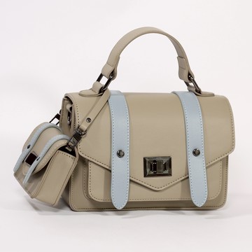 moz瑞典駝鹿 防潑水 翹課信封劍橋包(沙漠灰)M