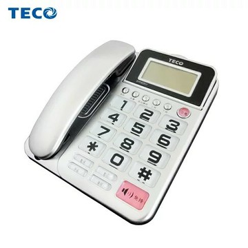 【TECO東元】來電顯示有線電話 XYFXC011 兩色