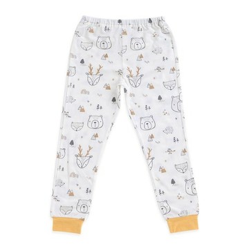 森林樂園長褲(羊毛保暖布)