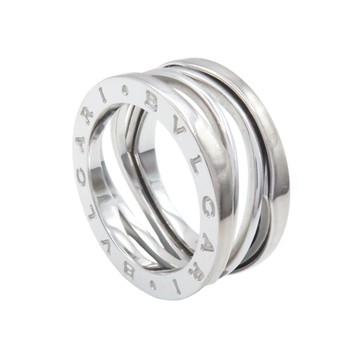 BVLGARI 寶格麗 18K白金 B.zero1 Legend 戒指 55 【二手名牌BRAND OFF】