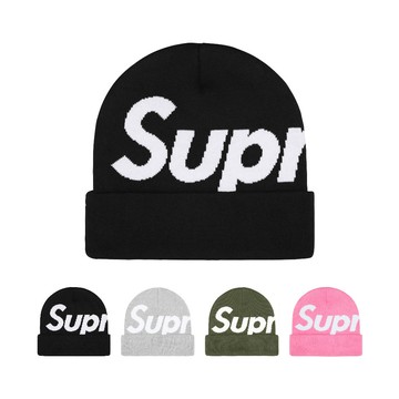 SUPREME BIG LOGO BEANIE 毛帽 針織帽 針織毛帽  (FW24) ⫷ScrewCap⫸