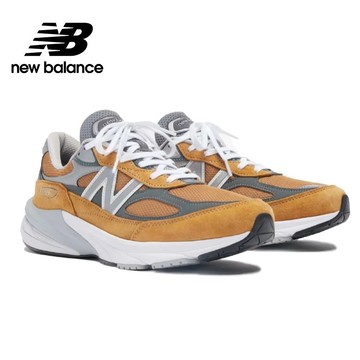 【New Balance】NB 美國製復古鞋_中性_棕黃色_U990TN6-D楦 英美製鞋