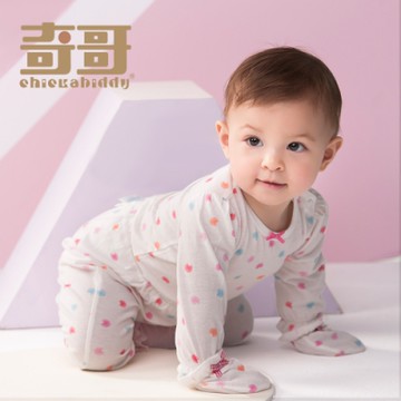 奇哥 蘋果園嬰兒長褲-天絲棉 (1歲)