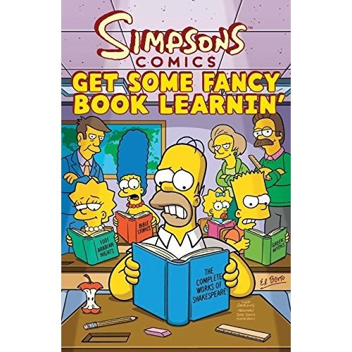 Simpsons Comics Get Some Fancy Book Learnin' (Simpsons Comic Compilations)