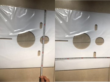 【 麗室衛浴】隱蔽式水箱配件 消音墊 緩衝墊適用於壁掛馬桶安裝用A-322-2