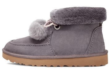 WMNS UGG KYRINA BOW POM PURPLE GRAY