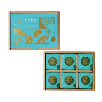 抹茶紅豆椪(茶香日式麻糬口味 ) 6入盒