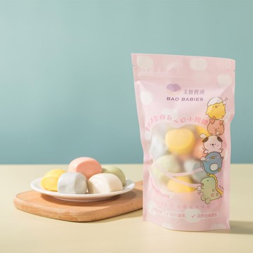 美姬饅頭 寶石造型鮮乳一口小饅頭  180g