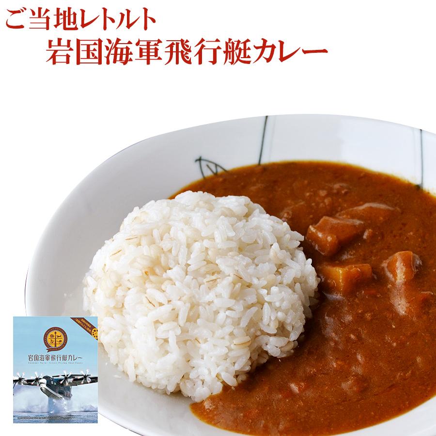 岩国海軍飛行艇カレー (中辛) 200g