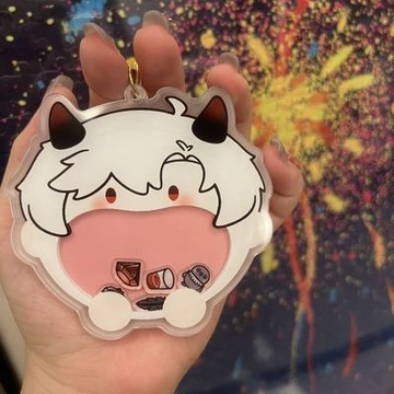戀與深空搖搖樂 戀與深空同人周邊 大嘴搖搖樂 祁煜 黎深 沈星回  夏以晝 搖搖樂掛件 包包掛件 吊飾 鑰匙扣 鑰匙圈