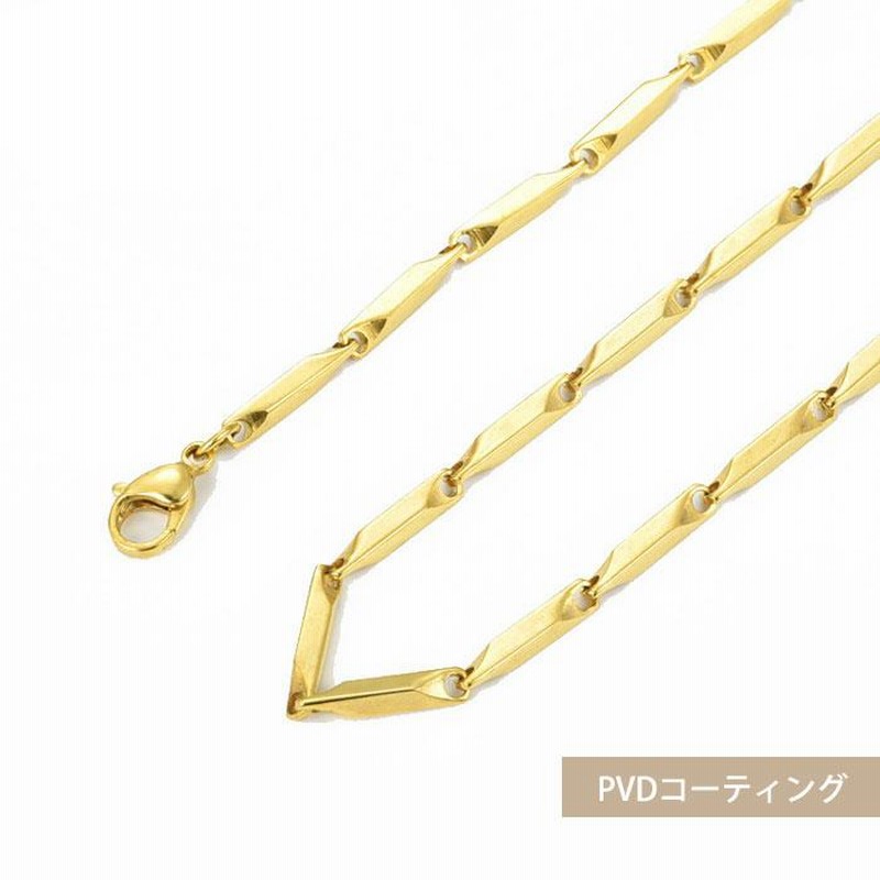 切子チェーン 2.5mm 45cm ステンレス 切子 ネックレス チェーン