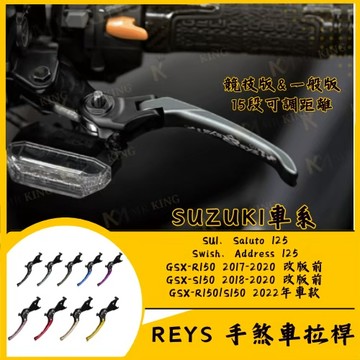 🔱 Mr king 🔱REYS拉桿 SUI Saluto Swish 小阿魯 Address 125 拉桿 煞車拉桿 S