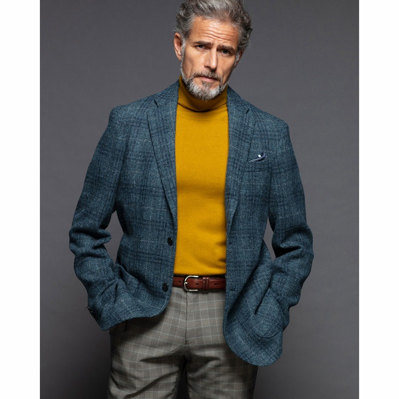 日本製 elephant blanc エレファンブラン Harris Tweed ハリスツイード