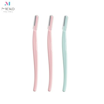 MEKO 流線型細緻修眉刀 (3入) EE-098【官方旗艦館】