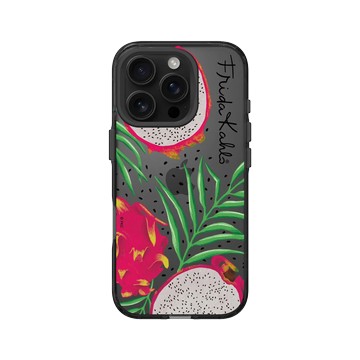 iPhone 16 Pro Clear 酷墨灰 - Frida Kahlo - 火龍果