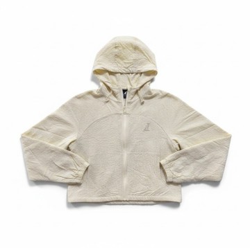 KANGOL 外套 淺黃 泡泡紗 夏日 輕薄外套 女 6622142061