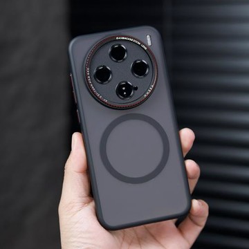 【原創新品】高品質精準孔手機殼適用vivoX300商務Ultra輕奢X200promini全包防摔網紅爆款男女膚感磨砂磁吸環