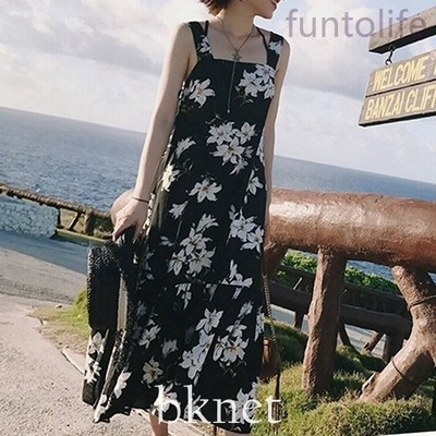 アロハワンピースリゾートワンピースリゾートワンピ大きいサイズボタニカルマキシ丈シフォンワンピロング丈夏海ビーチ黒ブラック花柄おしゃれ 通販 Lineポイント最大get Lineショッピング