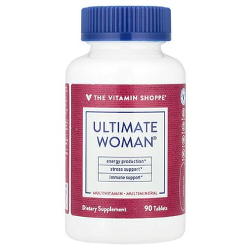 The Vitamin Shoppe, Ultimate Woman®，多維生素和多礦物質，90 片