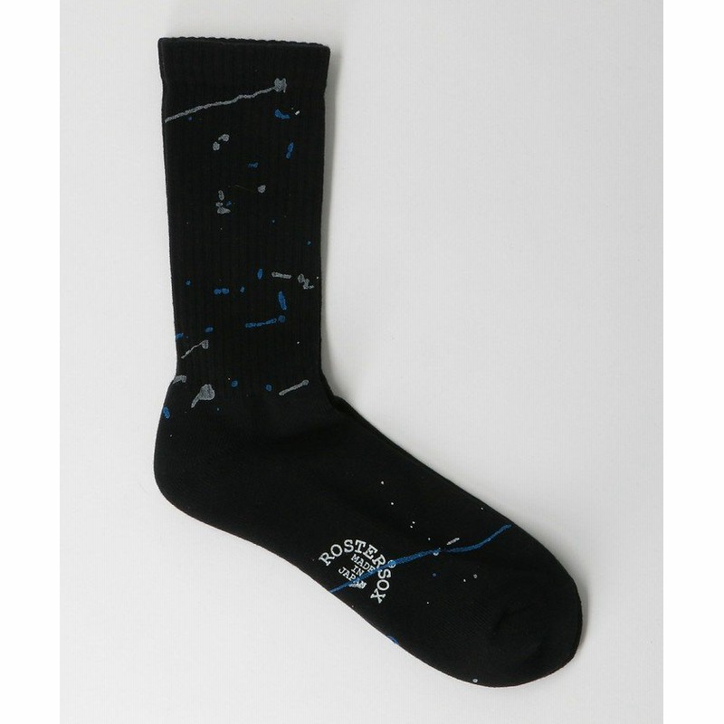 ビューティ ユース ユナイテッドアローズ Roster Sox Paint Sox ソックス メンズ ブラック Free Beauty Youth United Arrows 通販 Lineポイント最大1 0 Get Lineショッピング