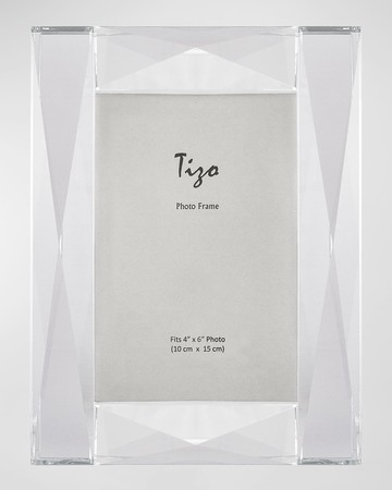 CRYSTAL PYRAMID DIAMOND FRAME, 5X7