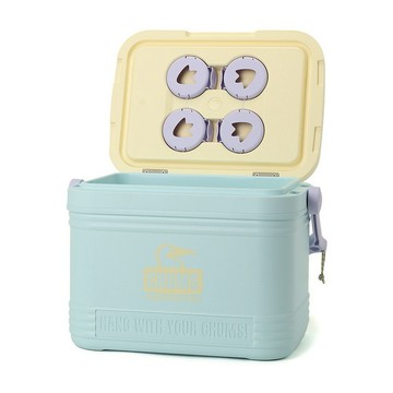 CHUMS 男女 Camper Cooler 18L冰桶  薄荷/奶油色