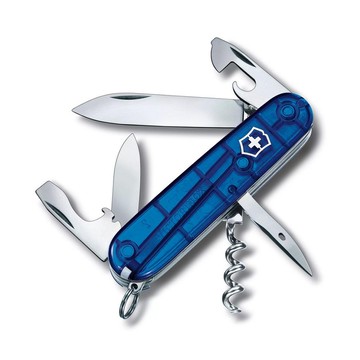 VICTORINOX 瑞士維氏 瑞士刀 12用 91mm 透藍 1.3603.T2