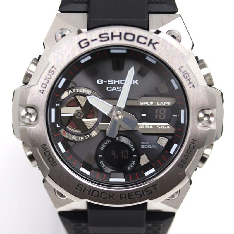 CASIO カシオ G-SHOCK Gスチール 腕時計 ソーラー GST-B400-1AJF メンズ 中古 美品 | LINEブランドカタログ