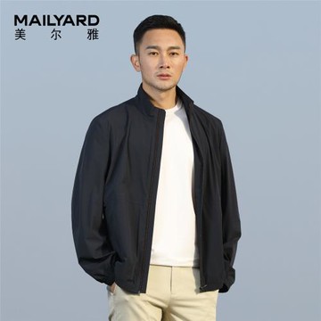 MAILYARD/美爾雅夾克 春夏商務時尚男士立領拉鏈茄克外套 273