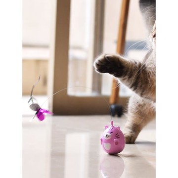 幾何貓 喵喵聚會扭起來 多格漫貓咪發條扭扭貓 旋轉貓發條智玩具