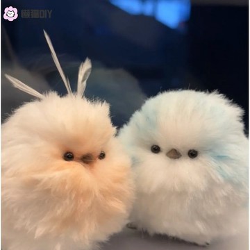 懶貓手作🌷 扭扭棒小鳥海豹手作diy材料包自製成品毛絨玩偶送禮物三八㛿女節 手作花束 手作材料包 交換禮物